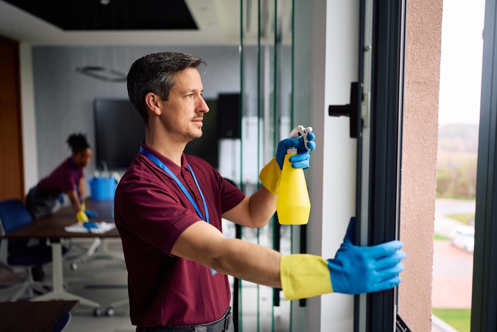 Periodic deep cleaning programme delivered to a commercial site
