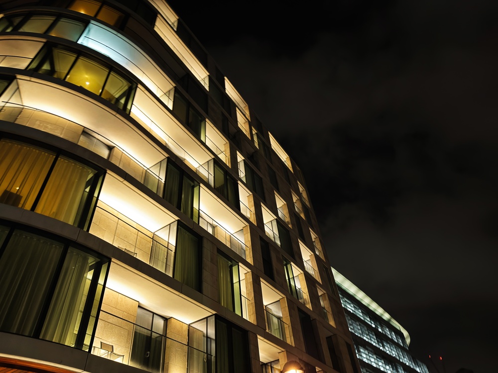 Hotel exterior maintained by Bespoke Property Solutions